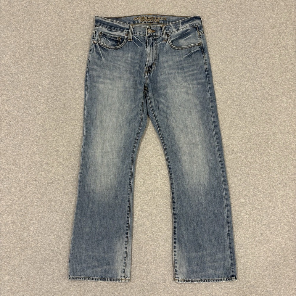 American Eagle Original Boot Jeans Men's Size 32x32 (Fits 32x30) Blue Bootcut